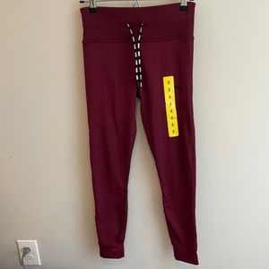 Puma burgundy joggers